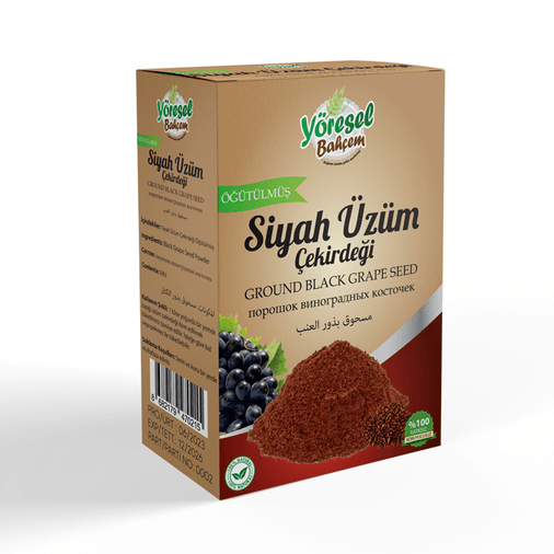 Öğütülmüş Üzüm Çekirdeği Tozu 150 Gr