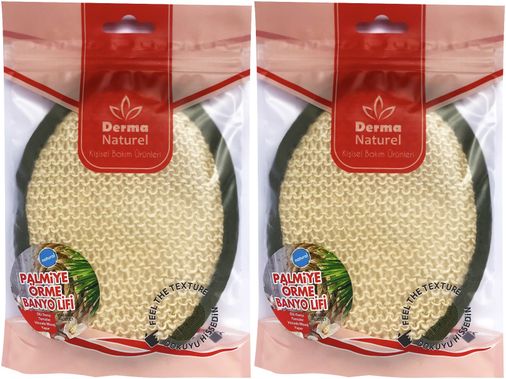 Örme Banyo Yüz Lifi (15*24CM) MS-02 (2 Li Set)