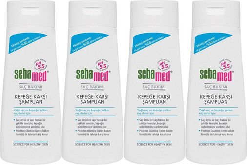 Şampuan 400ML Kepeğe Karşı ve Yağlı Saç Tipleri için (4 Lü Set)