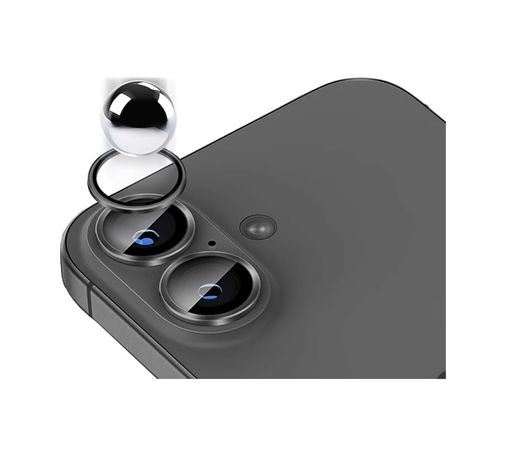 000-art 57855210132327180184975 İphone 17 Uyumlu Safir Lens Koruyucu Ultra Dayanıklı Safir Cam, Kamera Koruma, Darbe Dayanıklı Çizilmez Ve Hd Görüntü Siyah 50 X 22