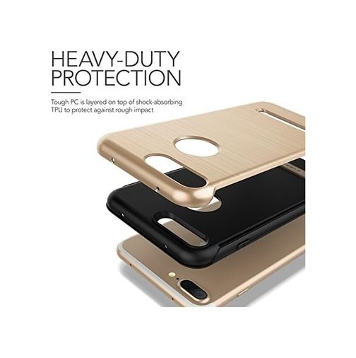 000-art 57855210132465080184975 Vrs83073 Vrs İphone 7 Plus Duo Guard Kılıf, Shine Gold 50 X 22
