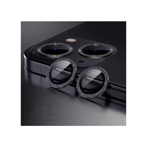 000-art 57855210132649880184975 Iphone 14 14 Plus 15 15 Plus Birebir İle Uyumlu Kamera Lens Koruyucu Cam, Simli Siyah 50 X 22