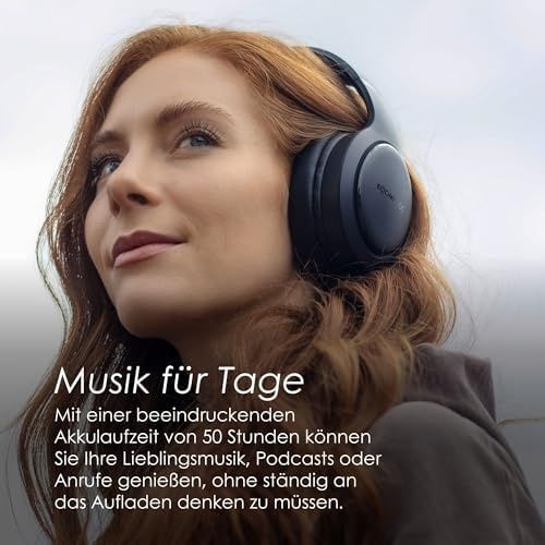 000-art 57855210134035780184975 Boompods Headpods Pro 2 Kulak Üstü Kulaklıklar - Katlanabilir Bluetooth Kulaklık Kulak Üstü Tasarım, Dahili Mikrofonlu Hafif Kablosuz Kulaklık, 50+ Saat Kablosuz Çalma Süresi, Pillowfoam Konforu - 50 X 22