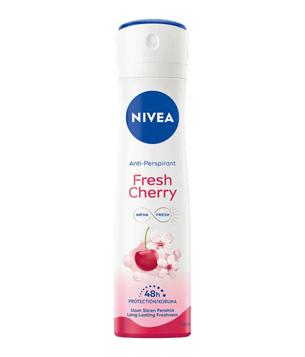 0262023 Nivea Fresh Cherry Deo Spray 150Ml