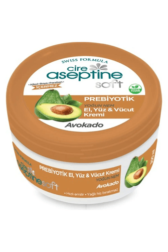 05011996 Cire Aseptine Soft Avokado Prebiyotik Nemlendirici Bakım Kremi 300 Ml