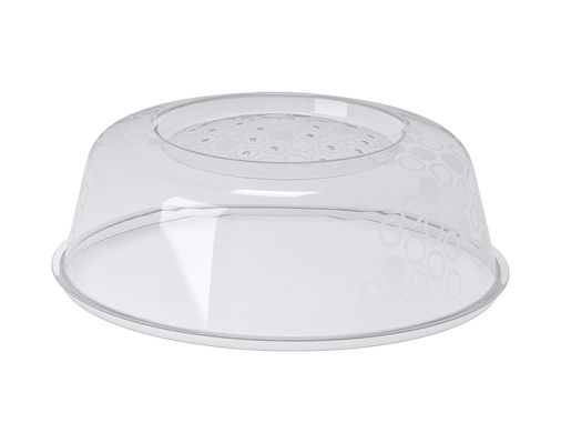 0lga Home 131573624 Mikrodalga Kapağı, 26 Cm, Gri, Prıckıg, Polipropilen Plastik, Yuvarlak, 1 Adet, Mikrodalga Fırına Uygun, Bulaşık Makinesinden Yıkanabilir