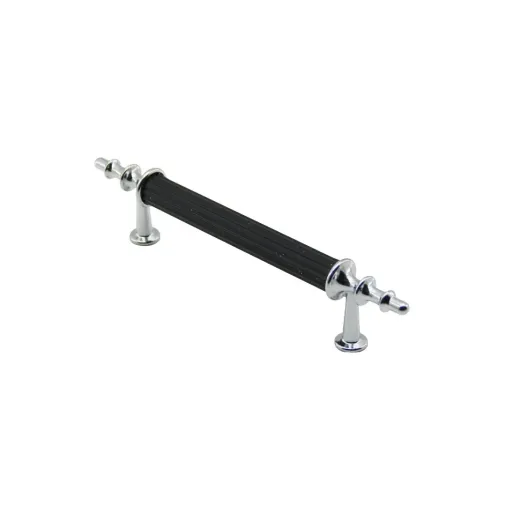 10 ADET KROM - SİYAH BORU KULP 9.6CM (4745)