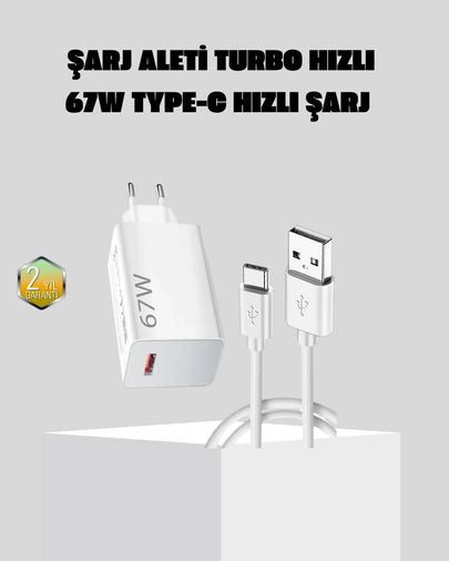 10 Crosby TRİTHLTUCZZZ67WŞARJ-2-BLNCCC 67W Süper Hızlı Şarj Adaptörü Ve Kablo Seti Güvenli, Kompakt Ve Ergonomik Tasarım -