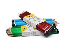 10 Parmak 57855210121230180184975 12 Li Köşeli Mercanlı Kurşun Kalem, Hb Derece, Kolay Açılır, Dayanıklı Gövde, Uç Kırılmasına Dirençli, Yazım Ve Çizim İçin, Asorti Renkler 103 Ivory