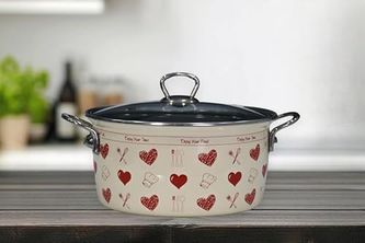1000 Katalog 57855210128846180184975 Kırmızı Emaye Kızartma Tenceresi 22 Cm 12V