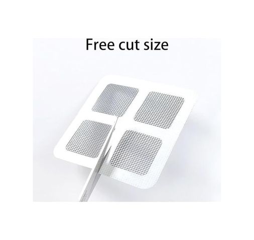 1000 Nuznyh Vesej 57855210124343880184975 Lavabo Gider Süzgeci, Yapışkanlı Tül Filtre, 10&apos Lu Paket, Saç Ve Atık Önleyici Açık Ahşap