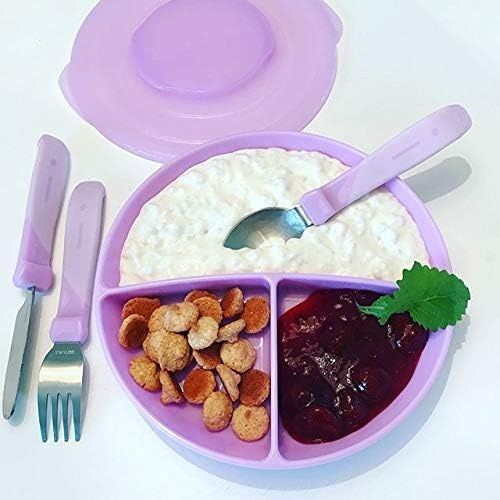 1001 Hediye 57855210114122980184975 Paslanmaz Çelik 3&apos Lü Bebek Çocuk Çatal Kaşık Seti Mavi 12+ Ay 6999