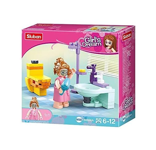 1001Hediye 130391264 &apos S Banyo, Çok Renkli Yapım Seti, 50 Parça