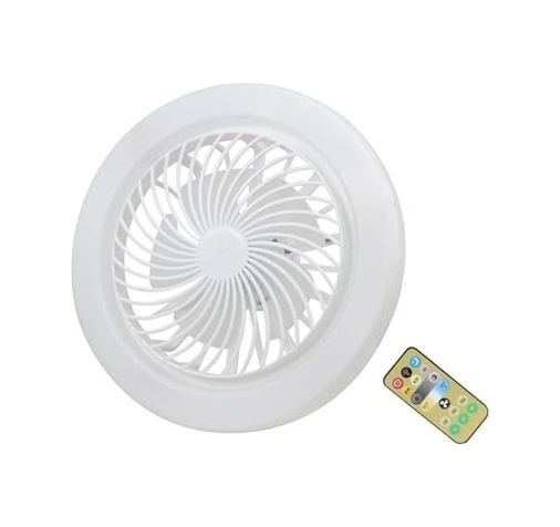 1001Hediye 131574902 E27 Küçük Fan Işığı Led Işıklı Sessiz Tavan Vantilatörü Ayarlanabilir Renk Sıcaklığı Kısılabilir Fan Lambası Ayarlanabilir Fan Hızları 1H/2H/4H Çalışma Odası İçin Uzaktan Kumandalı Zamanlayıcı