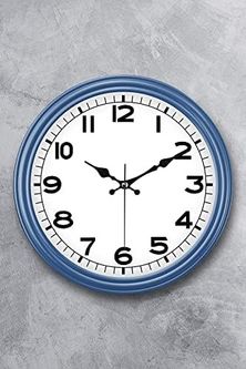 1001Hediye 57855210120788380184975 31 Cm Dekoratif Gerçek Cam Sessiz Mekanizma Duvar Saati 0240-Beyaz-Şekilli-48Cm
