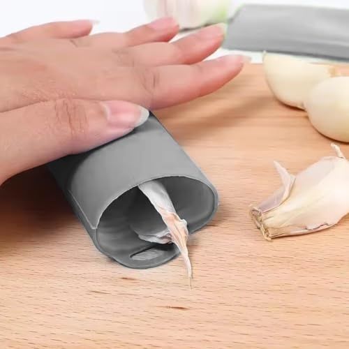 1001Hediye 57855210128883380184975 Si Li Kon Rulo Sarımsak Soyucu Açık Bej