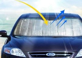 1001Hediye TRİTHLTXUCZOTOGÜNEŞLİK-3-BLNCCC Araç Ön Cam Güneşlik Isı Yalıtımlı Katlanabilir Model Renault Megane Honda Civic Opel Astra Ford Focus