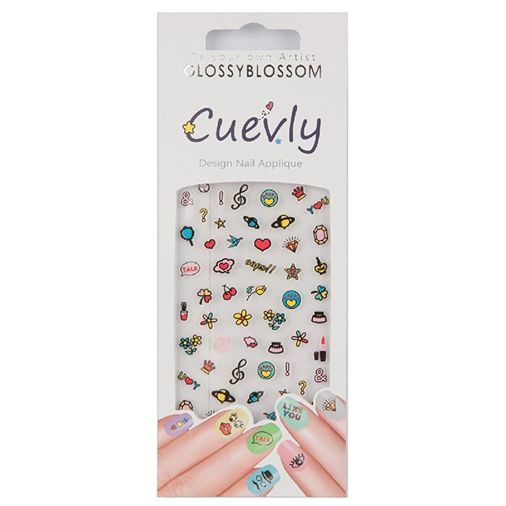 10032011 Glossy Blossom 96678 Cuevly Tırnak Süsleme Sticker