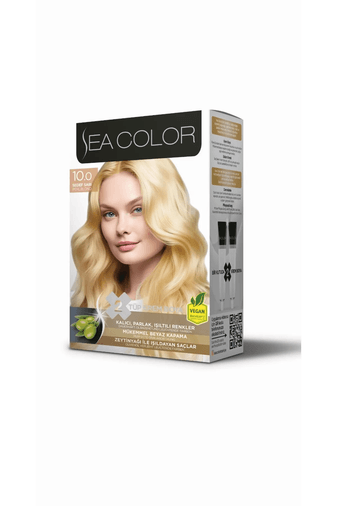10/0S4R5N Sea Color Saç Boyası Sedef Sarı 10/0 8698753382065