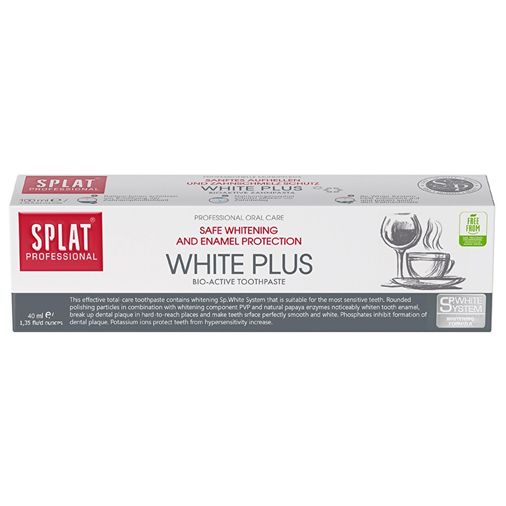10153755 Splat White Plus 40 Ml Diş Macunu