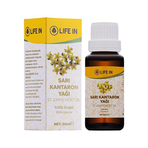 10167317 Life In 20 Ml Sarı Kantaron Yağı
