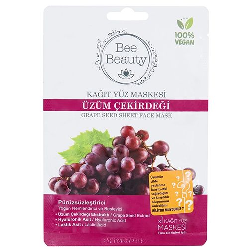 10195968 Bee Beauty Superfood Üzüm Maskesi 25 Ml