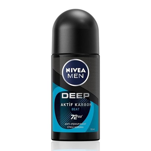 10198271 Nivea Men Deep Dimension Beat 50 Ml Erkek Deodorant Roll-On