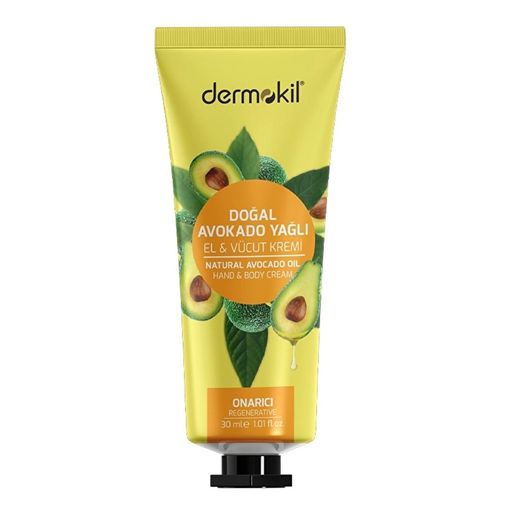 10199477 Dermokil 30 Ml Doğal Avokado Yağlı El Ve Vücut Kremi