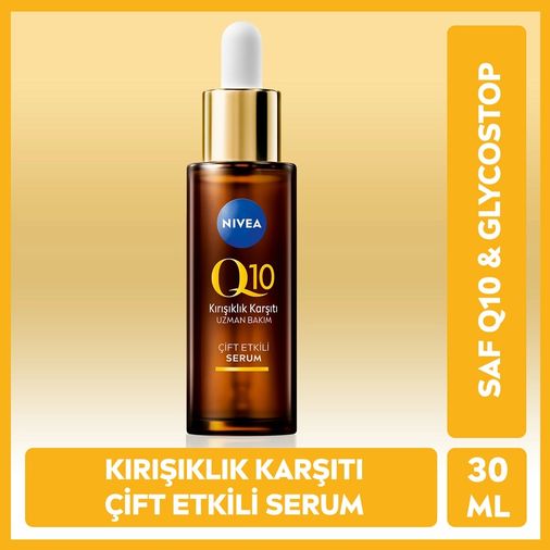 10201119 Nivea 30 Ml Q10 Kırışıklık Karşıtı Çift Etkili Cilt Serumu