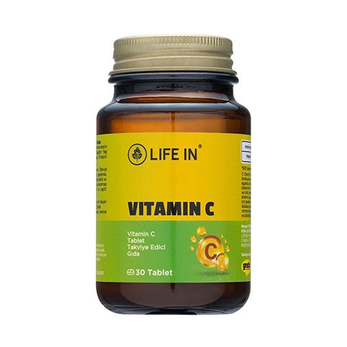 10202742 Life In Vitamin C İçeren Takviye Edici Gıda 30 Tablet
