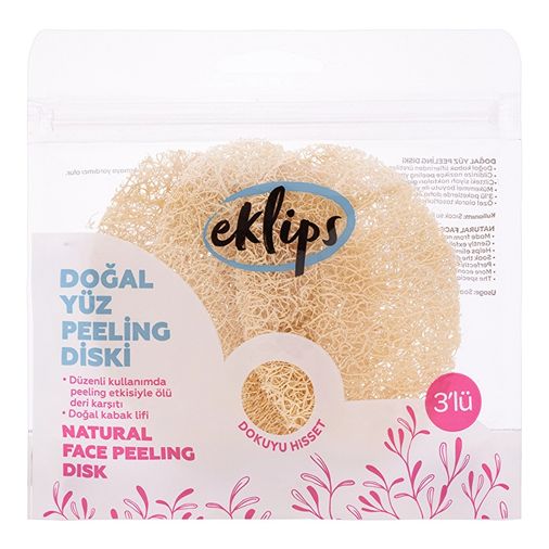 10204003 Eklips Kabak Yüz Peelıng Pedi 3'lü