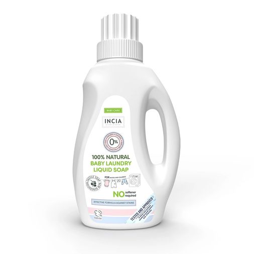 10212998 Incia %100 Doğal Bebek Çamaşır Sabunu Bitkisel Deterjan Kendinden Yumuşatıcılı Lavanta 750 Ml