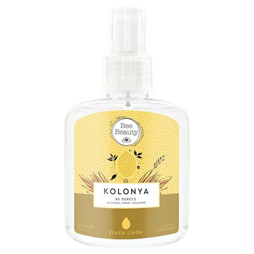 10389974 Bee Beauty 100 Ml Klasik Limon Kolonya