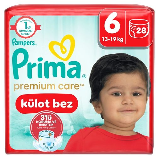 10493693 Prima Külot Bebek Bezi Premium Care 6 Numara 28 Adet