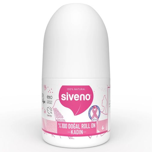 10645563 Siveno Doğal Kadın Deodorant Roll-On 50 Ml