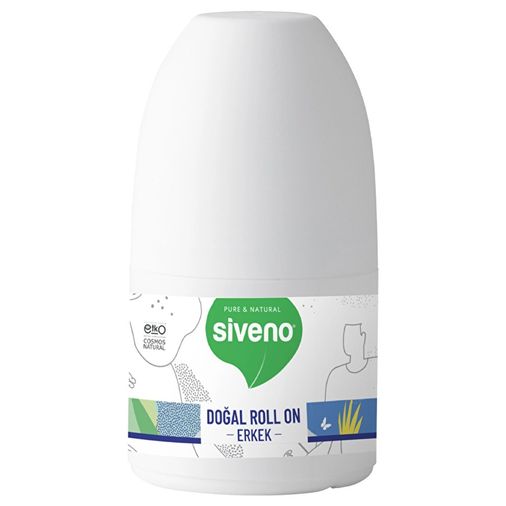 10645566 Siveno Sportif Beyaz Doğal 50 Ml Unisex Roll-On Deodorant