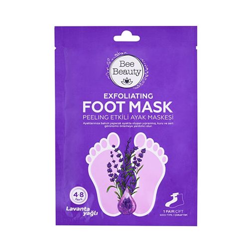 10703987 Bee Beauty Exfoliating Lavanta Yağlı Ayak Maskesi