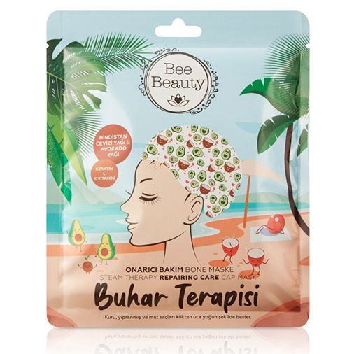 10803274 Bee Beauty Buhar Terapisi Saç Derisi Bakımı Bone Maske