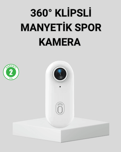 1080P Suya Dayanıklı Aksiyon Spor Kamerası 120° Geniş Açı ve WiFi Destekli