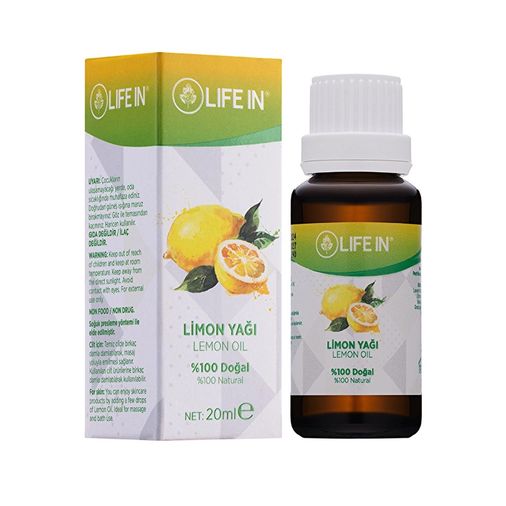 10828484 Life In 20 Ml Limon Yağı