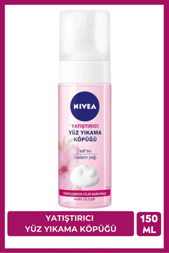 1092023 Nivea Yatıştırıcı Yüz Yıkama Köpüğü 150Ml