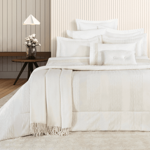 ₺10.999,00 Schafer Home Diamond Çeyiz Seti 11 Parça-Krem
