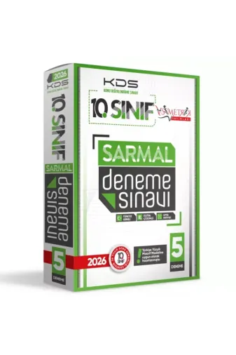 10SINIFDNM4046 2025 10.sınıf Yeni Sistem Kds Sarmal Deneme Paketi 5Li Türkiye Geneli D.çözümlü Asimetrik Yayınları