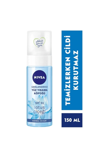 1112023 Nivea Canlandırıcı  Yüz Yıkama Köpüğü Normal Ciltler 150 Ml