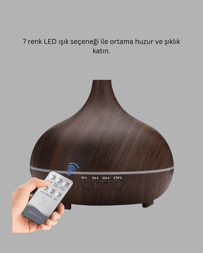 111641689 Led Işıklı Sessiz Çalışan Soğuk Buhar Nemlendirici Diğer