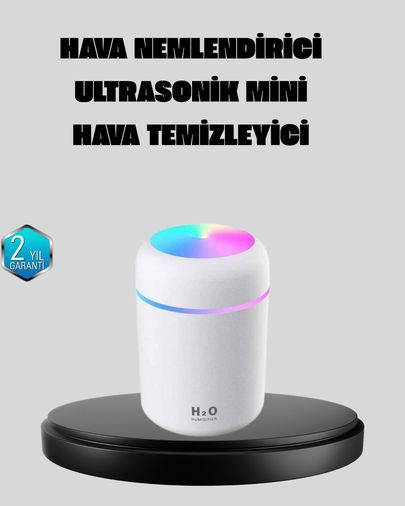 111641729 Taşınabilir Usb Mini Nemlendirici Led Aydınlatmalı, Çift Püskürtme Modu Diğer