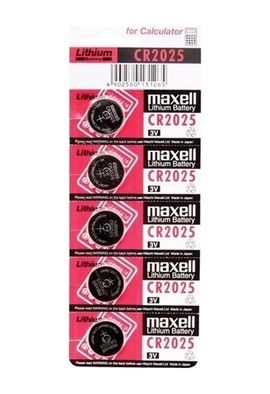 119361969 Just Cheap Store Maxell Cr2025 3V Lityum Düğme Pil 5'li Paket