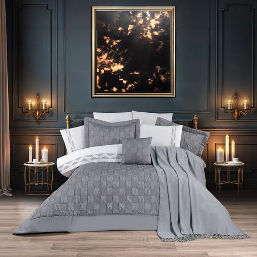 ₺11.999,00.- Schafer Home Moneta Çeyiz Seti 11 Parça-Gri