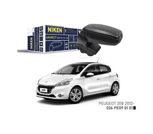 122182745 Niken Peugeot 208 Kol Dayama Kolçak Siyah 2012+ Sonrası Uyumlu