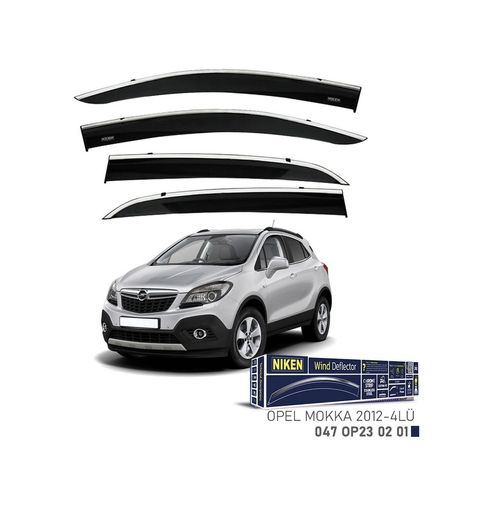 122396529 Niken Opel Mokka Cam Rüzgarlığı Krom 4&apos Lü 2012+ Sonrası
